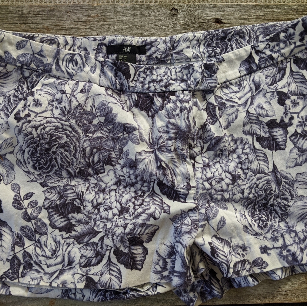 H&M Floral Shorts